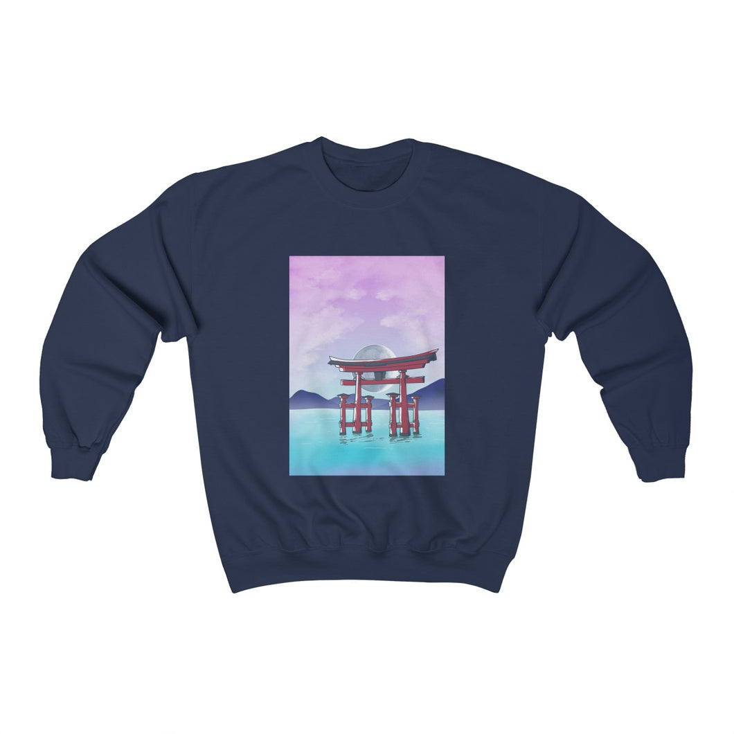 The Great Floating Torii Long Sleeve Shirt