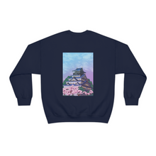 Load image into Gallery viewer, Blossoming Osaka Castle Long Sleeve Shirt
