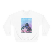 Load image into Gallery viewer, Blossoming Osaka Castle Long Sleeve Shirt
