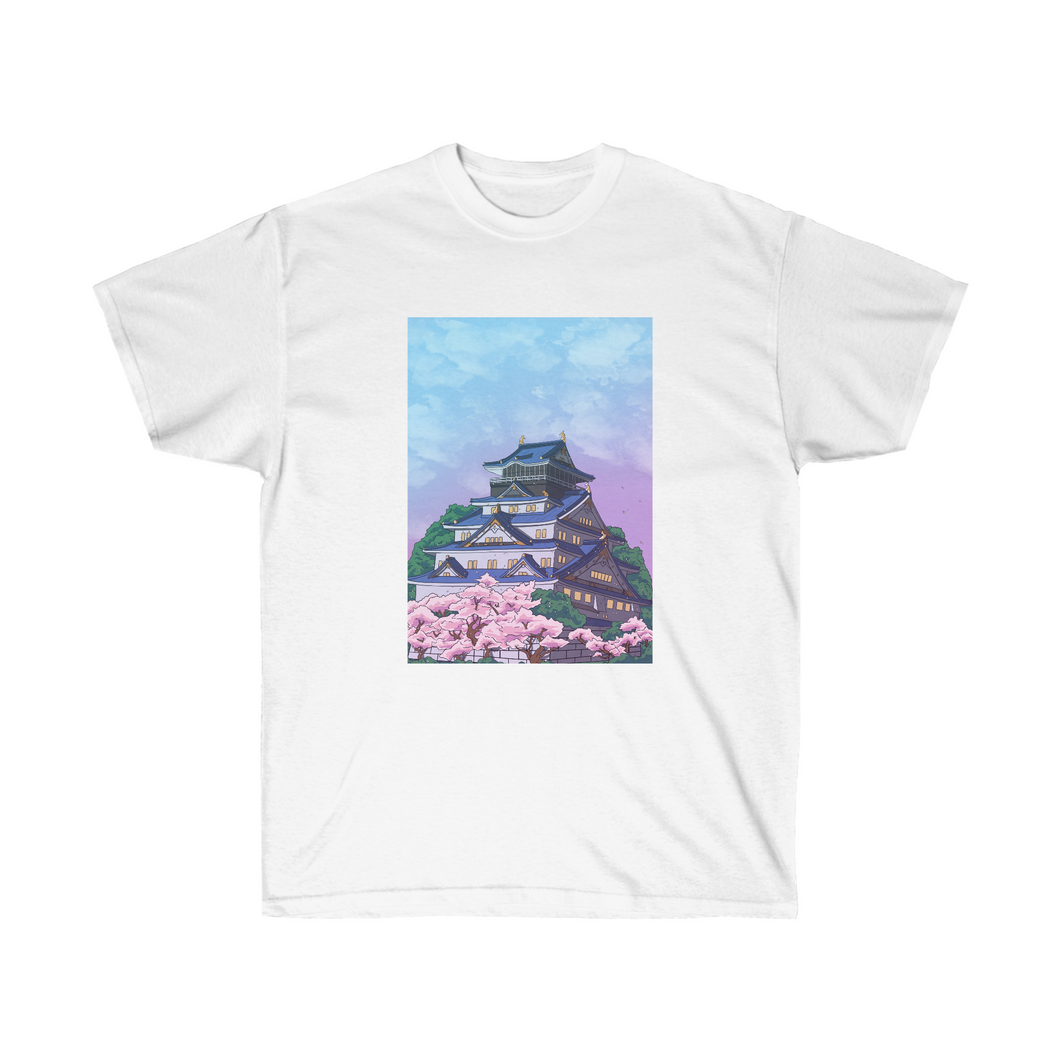 Blossoming Osaka Castle T-Shirt